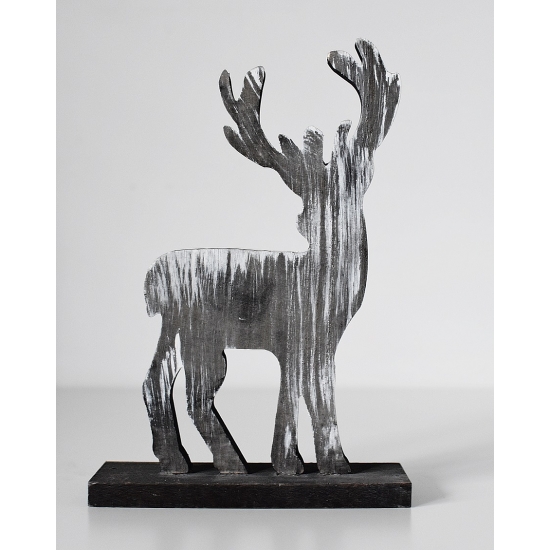 Renifer Drewniany Decor, Skandynawski Styl